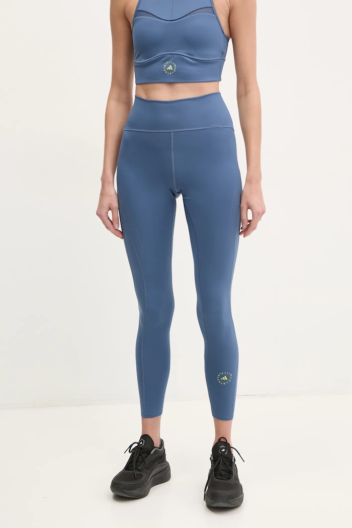 adidas by Stella McCartney Legginsy treningowe TruePurpose Optime niebieski JJ0128