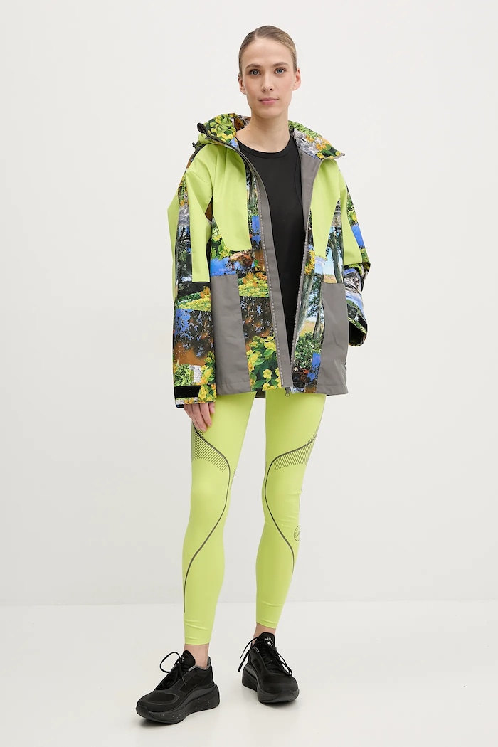 adidas by Stella McCartney leggins de antrenament TruePace JJ0132 verde SS25