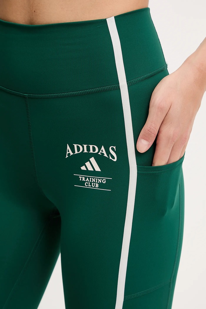 adidas Performance legginsy treningowe Optime zielony JG6152