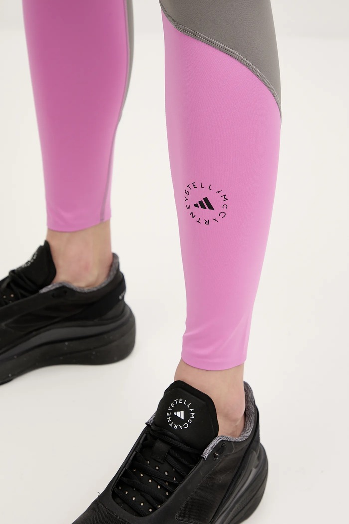 adidas by Stella McCartney legginsy treningowe Two-Tone fioletowy JI5247