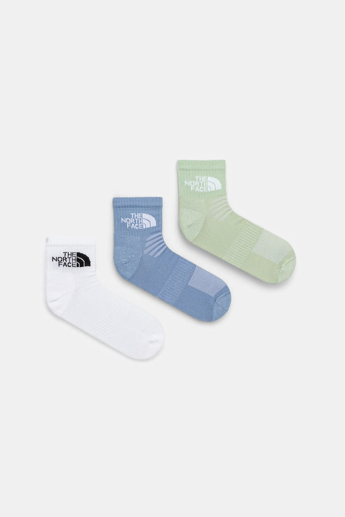 Ponožky The North Face Sport Cush 3-pak dlhé ponožky biela NF0A882G0OD1