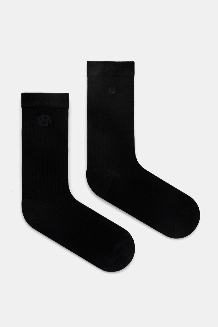 BOSS skarpetki 2-pack skarpetki długie czarny 50537758
