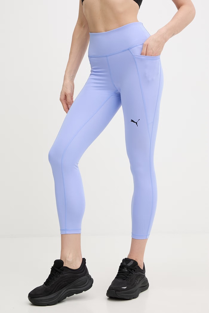 Tréningové legíny Puma Essentials pletenina modrá 525899