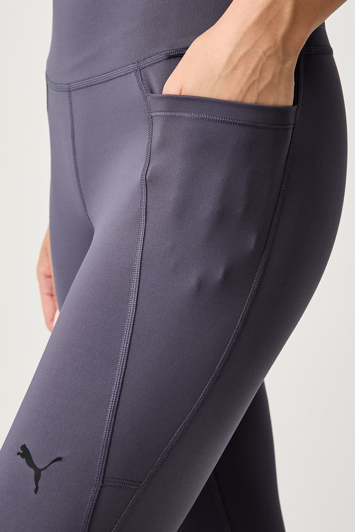 Puma športové legíny dámske Essential Tight fialová 525899