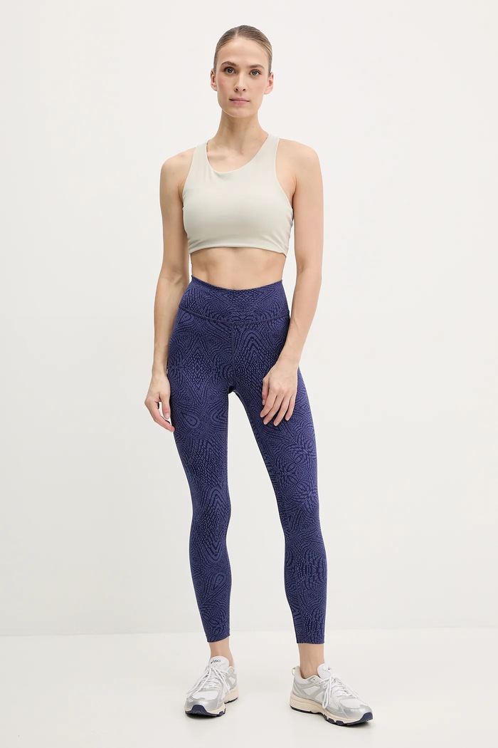 Tréninkové legíny Puma Move Cloudspun 526693 modrá SS25