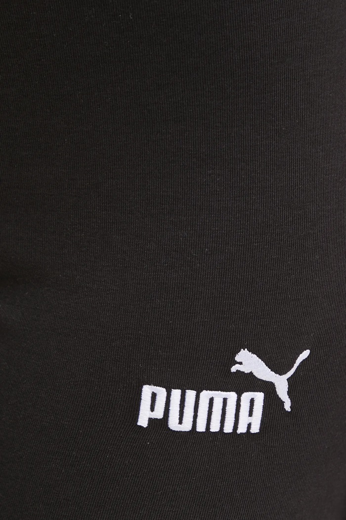 Puma legginsy Essential Logo czarny 682422