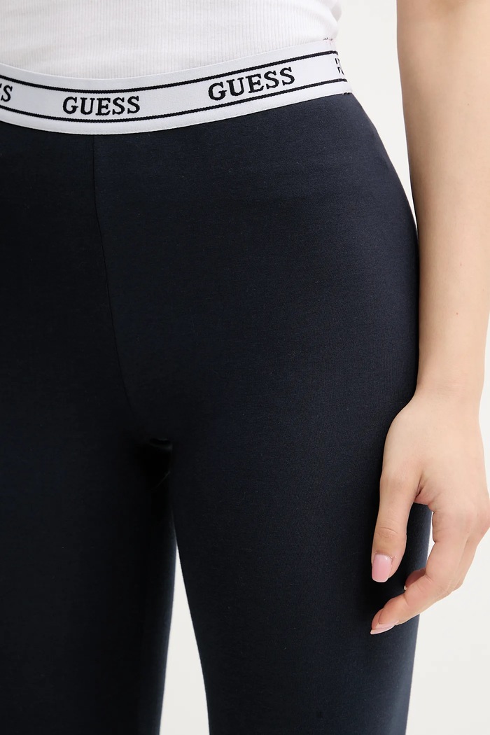 Guess legginsy ALINE granatowy V5GB14.KCSA2