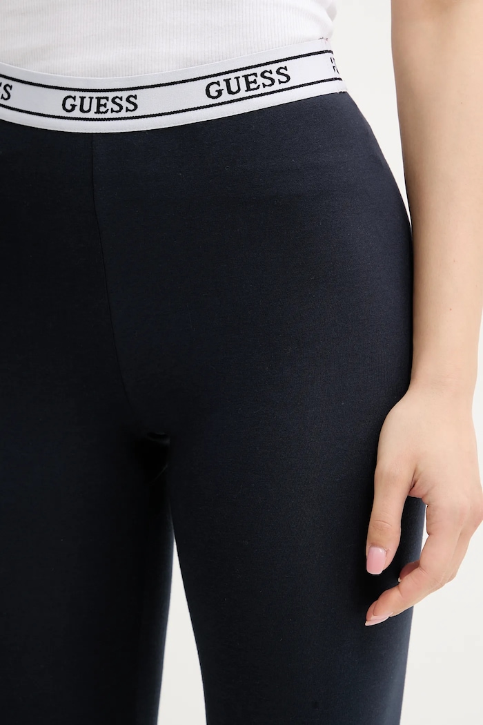 Guess legginsy ALINE granatowy V5GB14.KCSA2