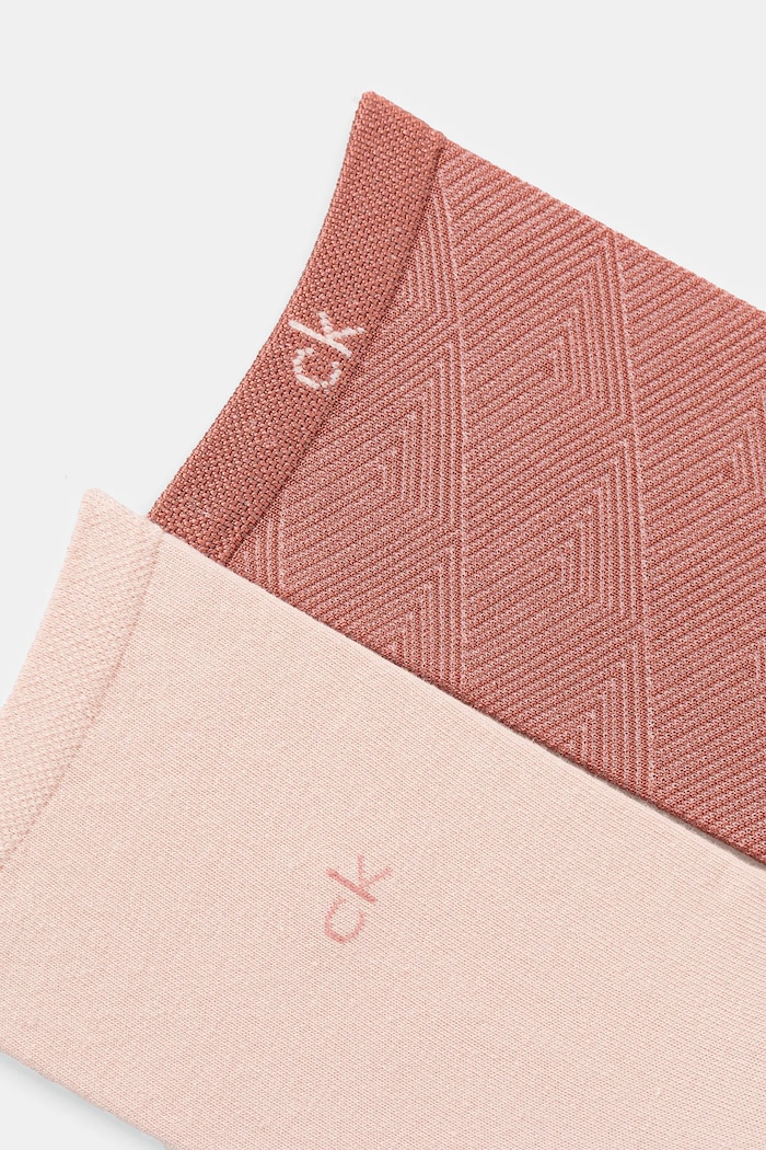 Ponožky Calvin Klein 2-pack 701231377 růžová AW25