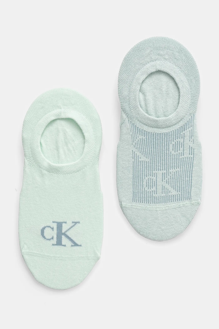 Calvin Klein Jeans Skarpetki 2-pack turkusowy 701231402