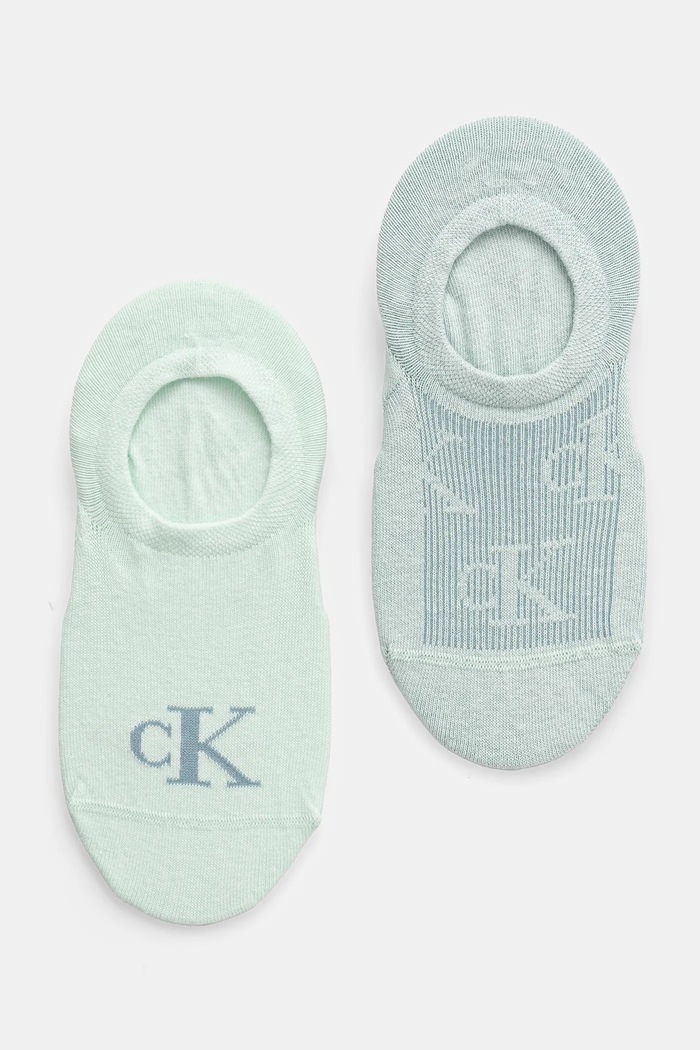 Calvin Klein Jeans Skarpetki 2-pack turkusowy 701231402