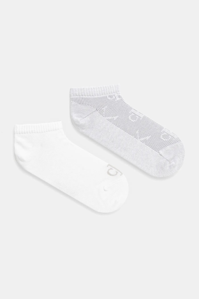 Ponožky Calvin Klein Jeans 2-pak krátke ponožky biela 701232667