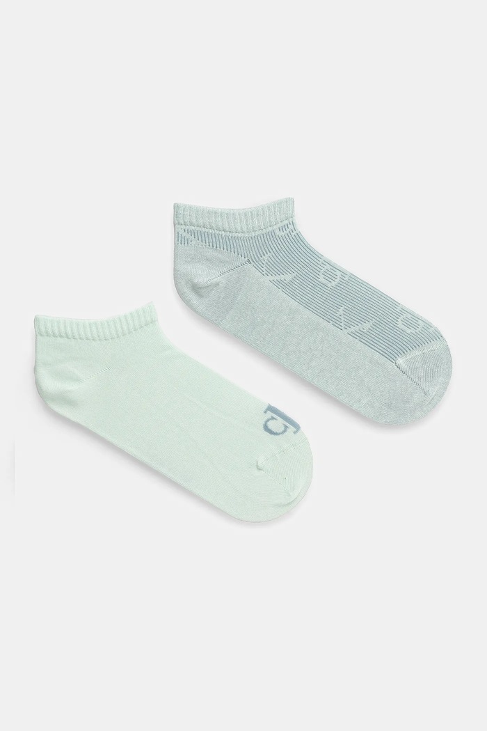 Κάλτσες Calvin Klein Jeans 2-pack κοντές κάλτσες τιρκουάζ 701232667