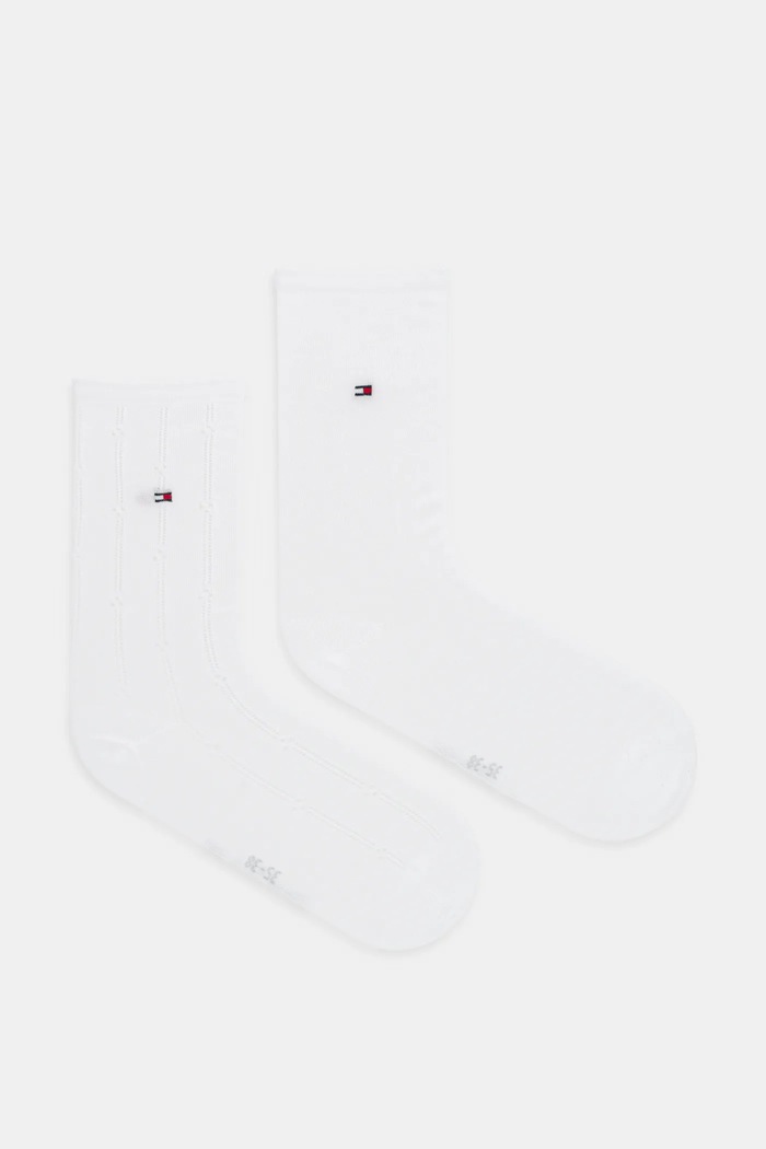 Tommy Hilfiger Čarape Tommy Hilfiger 2-pack bijela 701232610