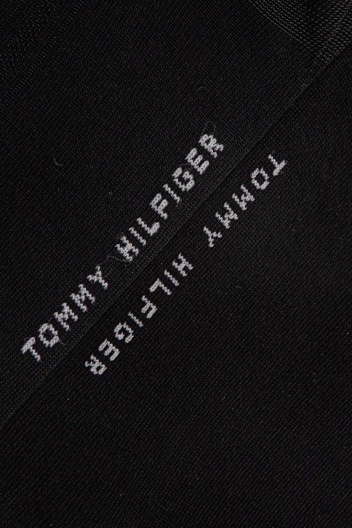 Nogavice Tommy Hilfiger 2-pack 701232974 črna SS25