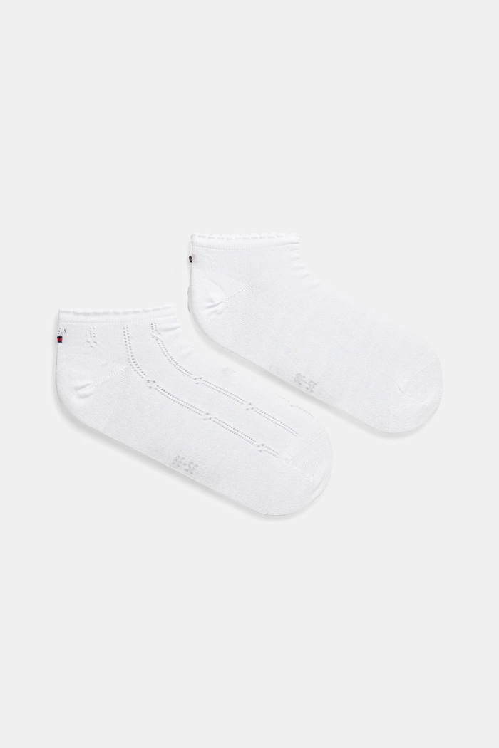 Ponožky Tommy Hilfiger 2-pack krátké ponožky bílá 701232975