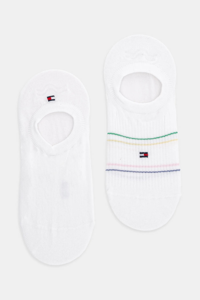 Tommy Hilfiger skarpetki 2-pack wzorzyste biały 701232980