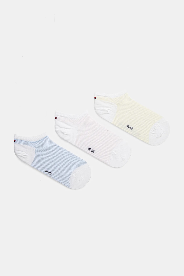 Čarape Tommy Hilfiger 3-pack niske čarape plava 701232984