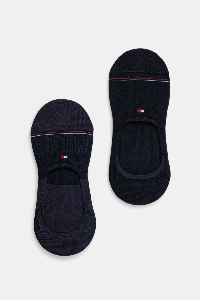 Stopalke Tommy Hilfiger 2-pack Kratke nogavice mornarsko modra 701233710
