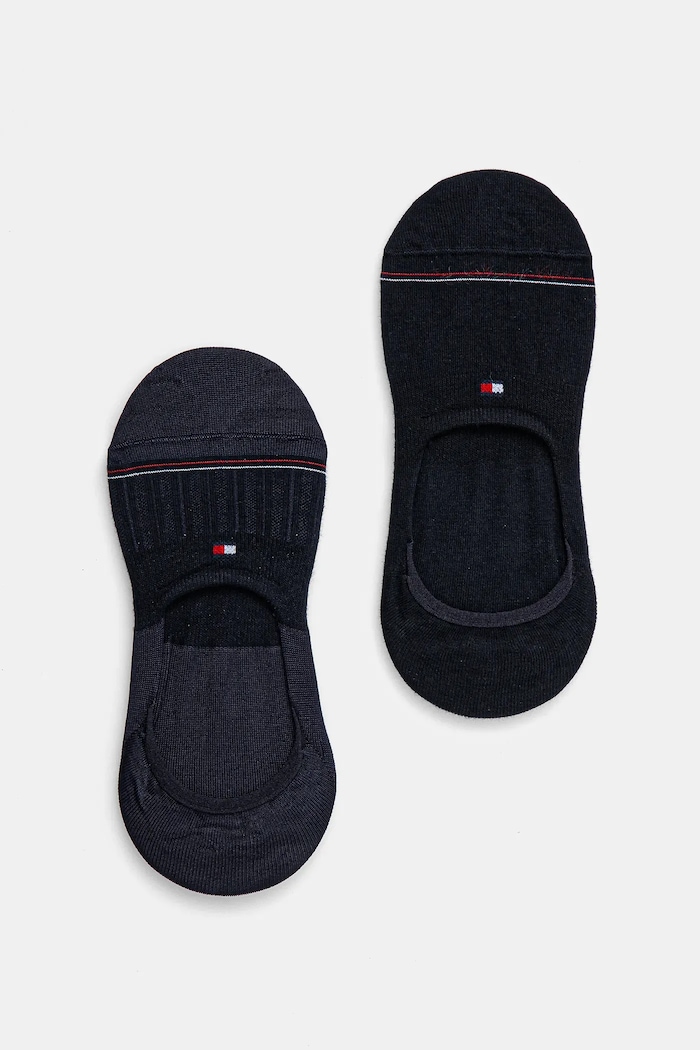 Stopalke Tommy Hilfiger 2-pack Kratke nogavice mornarsko modra 701233710