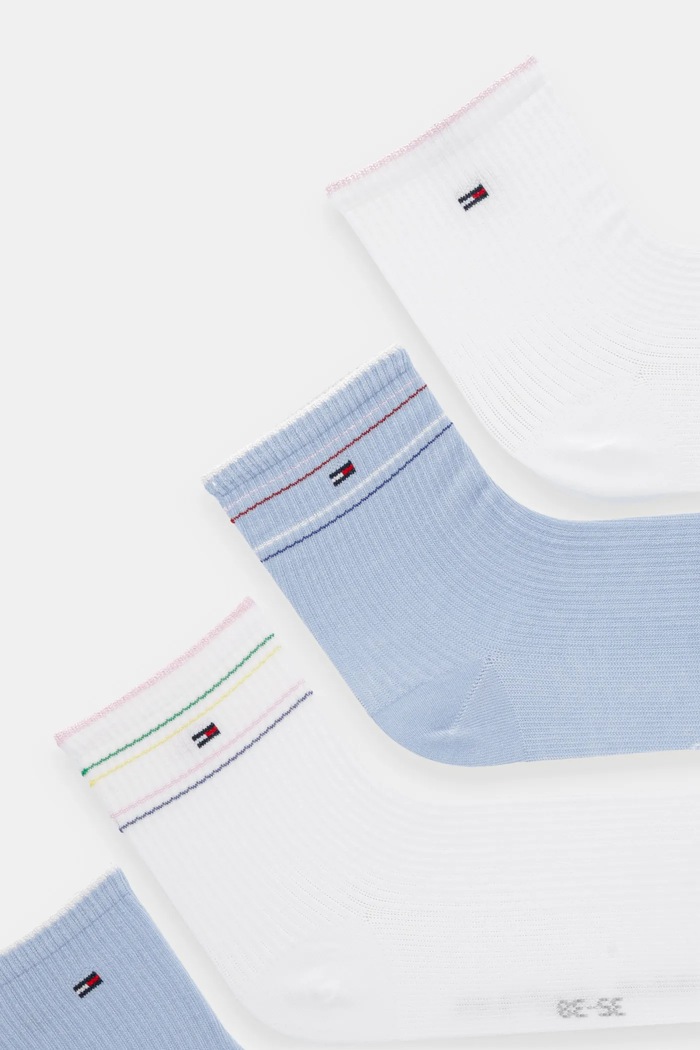Tommy Hilfiger skarpetki 4-pack 701235888 biały SS25
