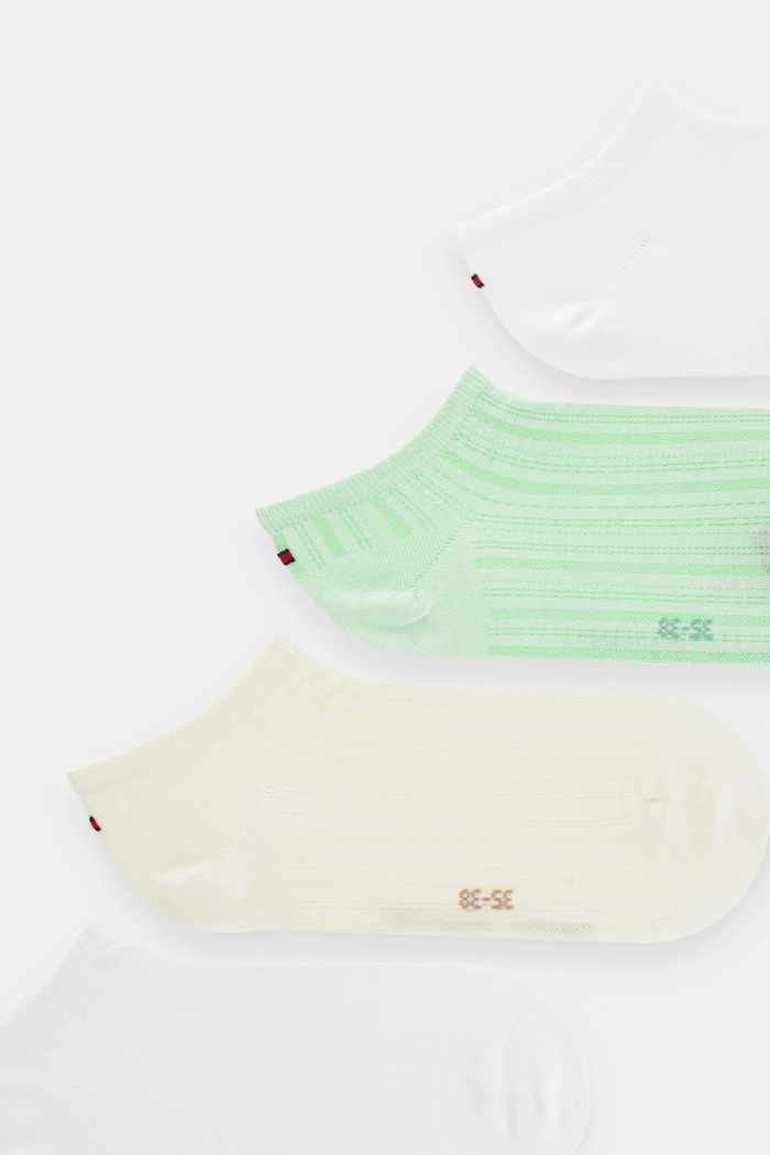 Tommy Hilfiger skarpetki 4-pack 701235891 zielony SS25