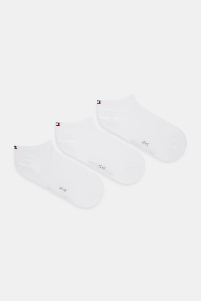 Tommy Hilfiger skarpetki 3-pack skarpetki krótkie biały 701233829