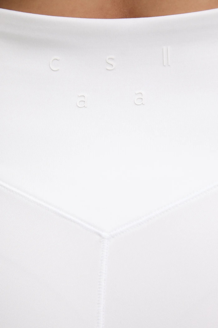 Casall legginsy do jogi Grace biały 25057