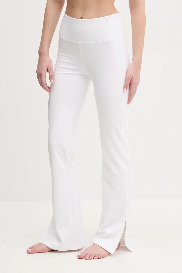 Casall jóga leggings Grace Flare elasztánnal fehér 25059