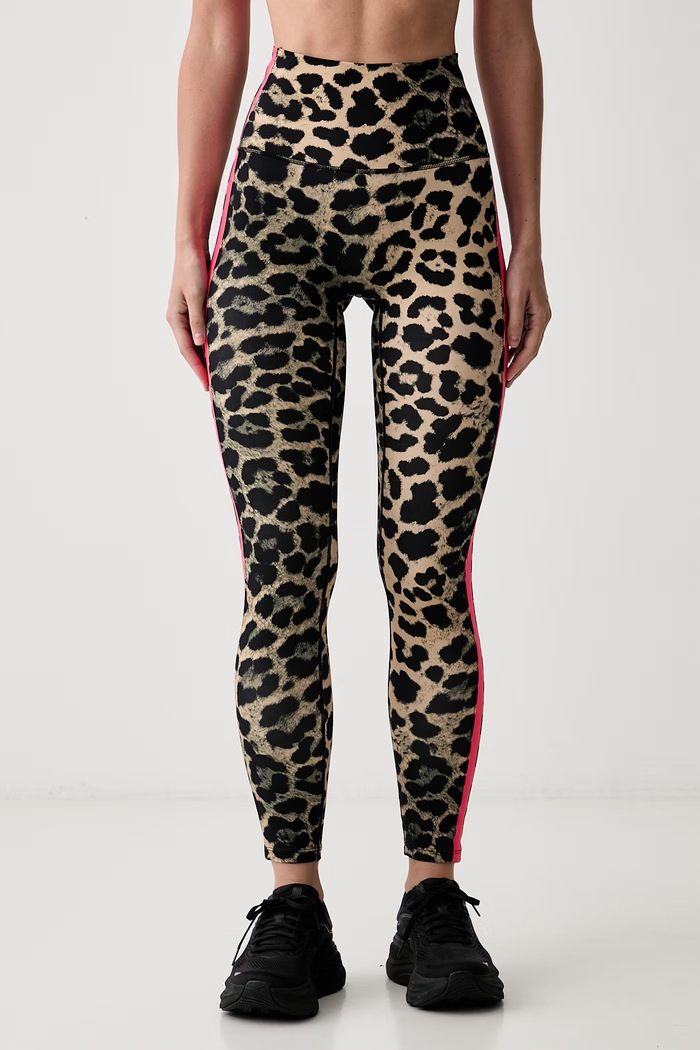 P.E Nation legginsy sportowe damskie Highgate beżowy 252G089