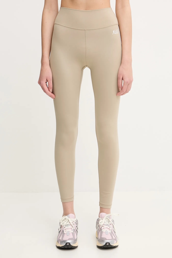 Леггинсы Sporty & Rich Sr Runner трикотаж бежевый PA002622139GY15