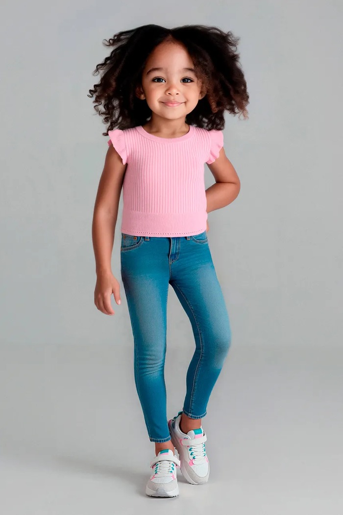 Mayoral leggins copii panza albastru 548.6H.Mini.PPYA