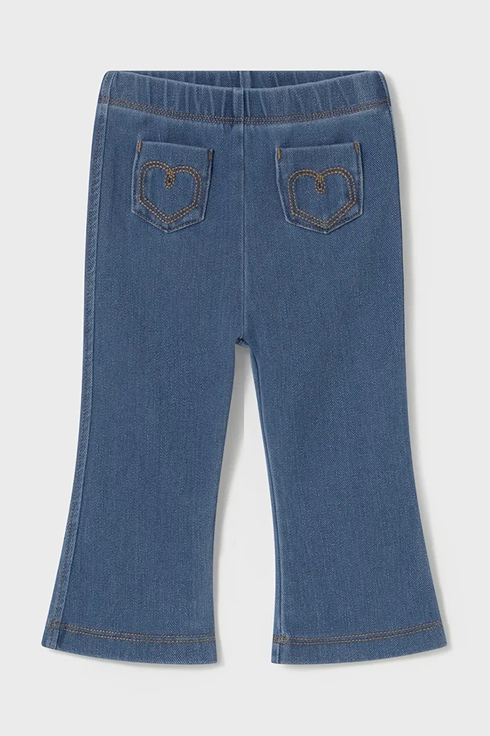Mayoral leggins copii bumbac albastru 1731.4E.Baby.PPYA