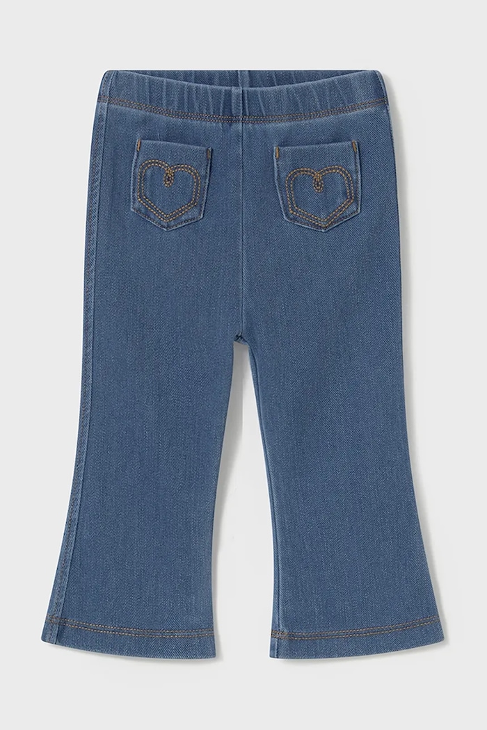 Mayoral leggins copii bumbac albastru 1731.4E.Baby.PPYA