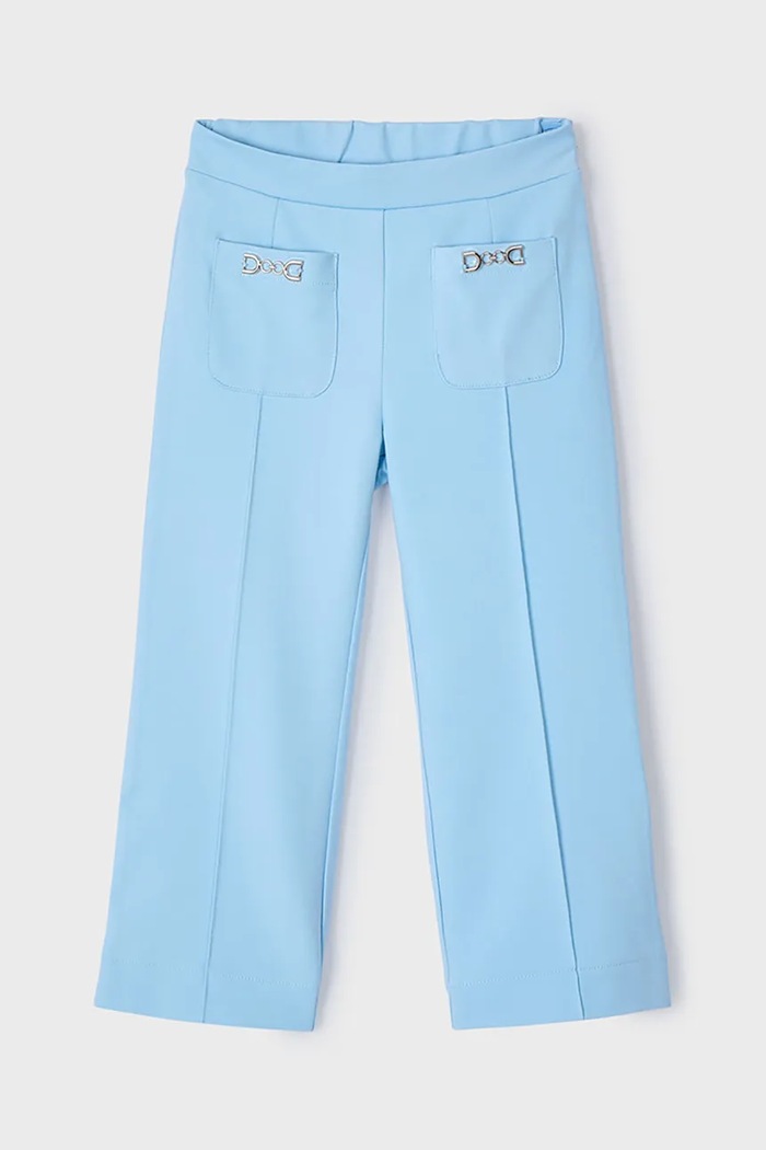 Mayoral pantaloni copii 3552.6C.Mini.PPYA albastru SS25