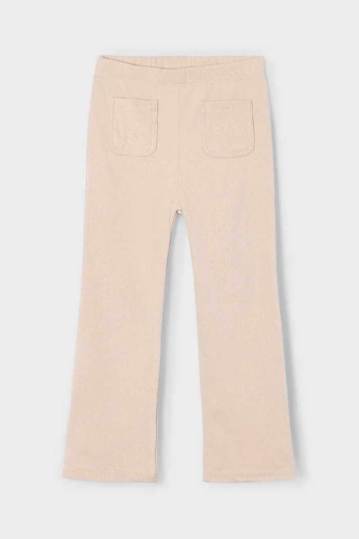 Mayoral leggins copii tricotaj bej 3702.6H.Mini.PPYA