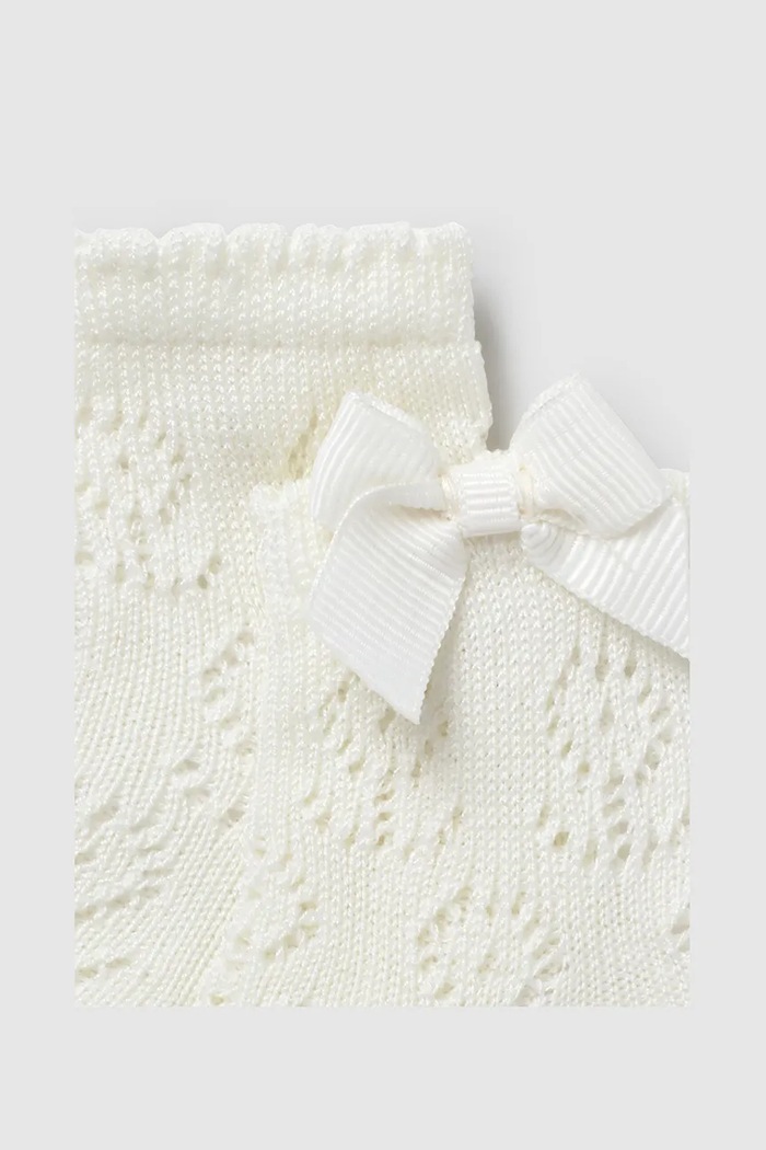 Čarapice za bebe Mayoral Newborn 9865.2D.Newborn.PPYH bež SS25
