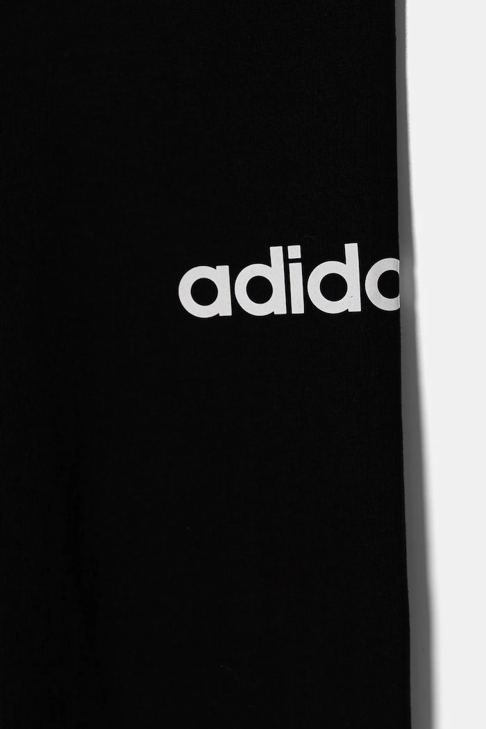 Dziewczynka adidas legginsy dziecięce JC9741 czarny