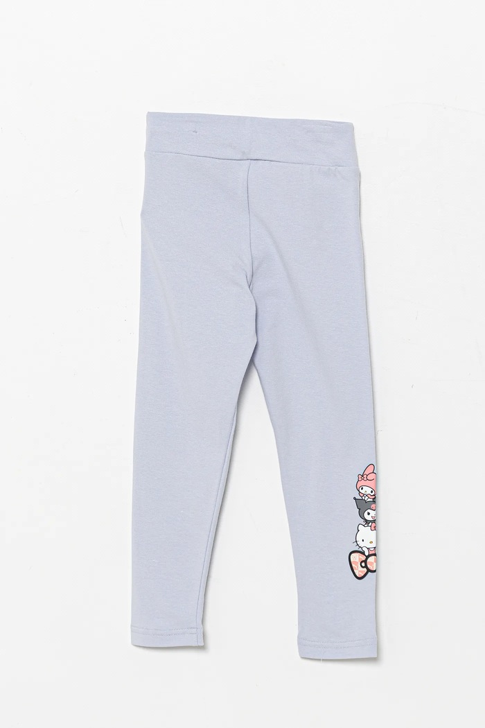 Puma legginsy dziecięce HELLO KITTY & FRIENDS High Waist Leggings 630064 niebieski SS25