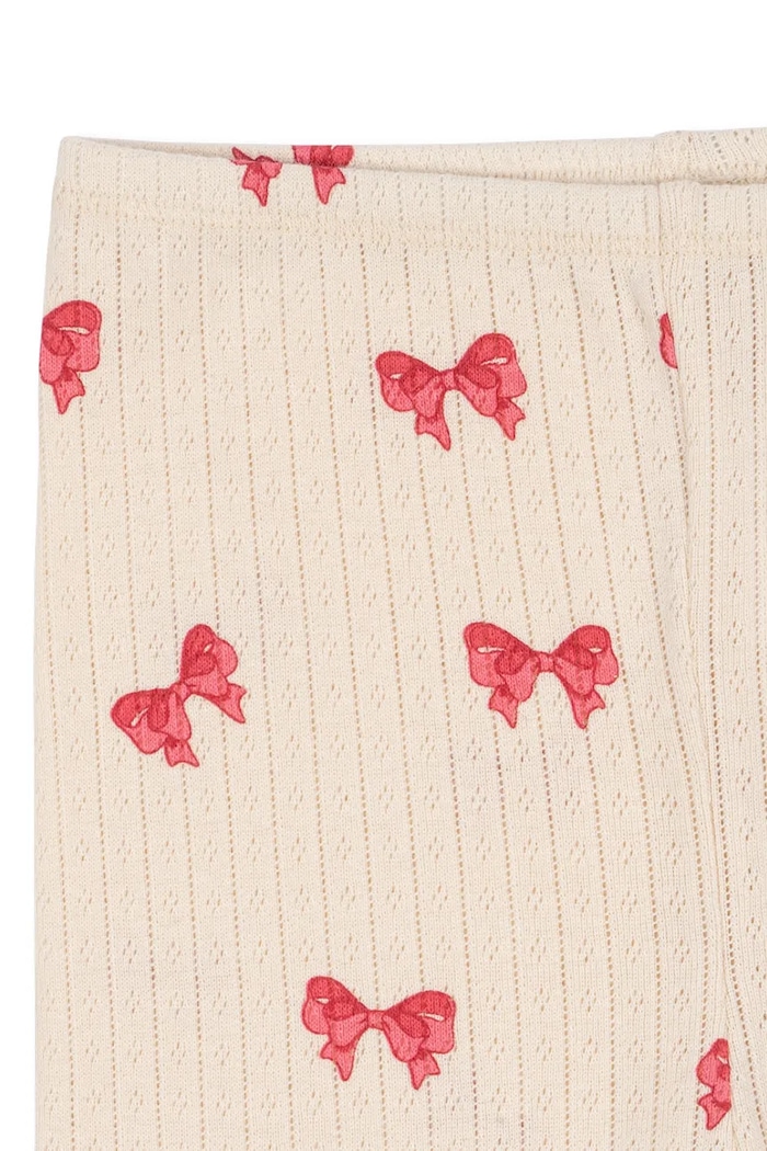 BIMBA Konges Sløjd leggings MINNIE SHORT LEGGING GOTS KS103149 beige