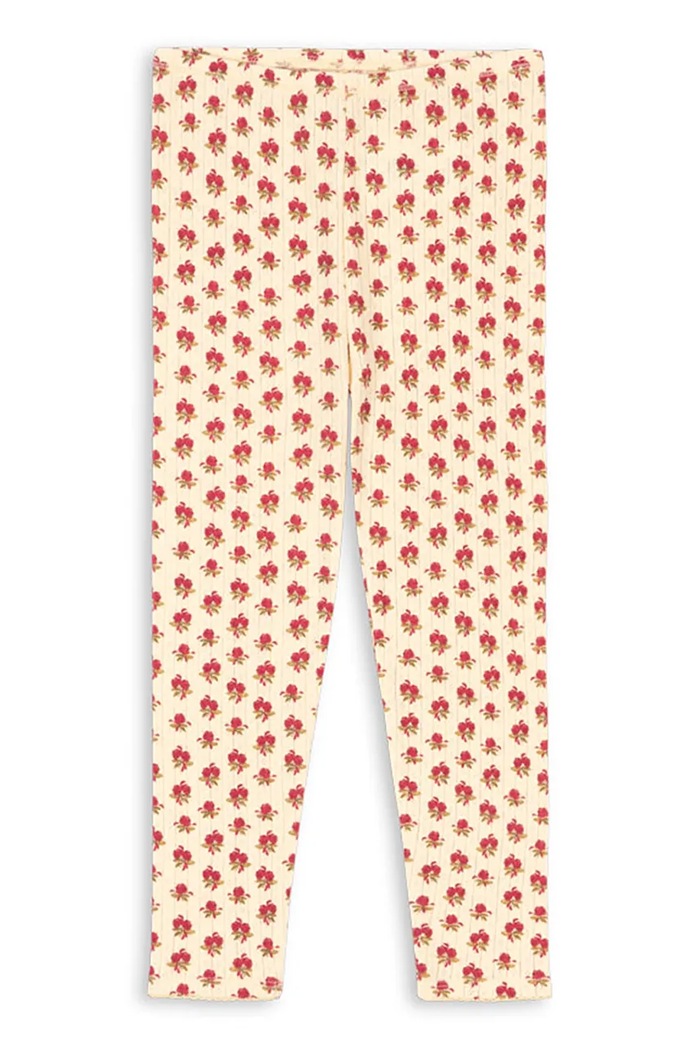 Konges Sløjd legginsy MINNIE PANTS GOTS Planet friendly beżowy KS103395
