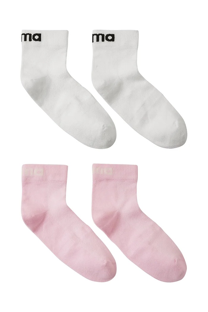 Dětské ponožky Reima Nilkat 2-pack 5300300A.PPYA růžová SS25