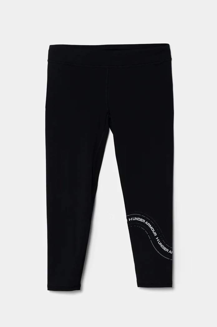 Dječje tajice Under Armour Motion Branded Ankle Leg print crna 1390084