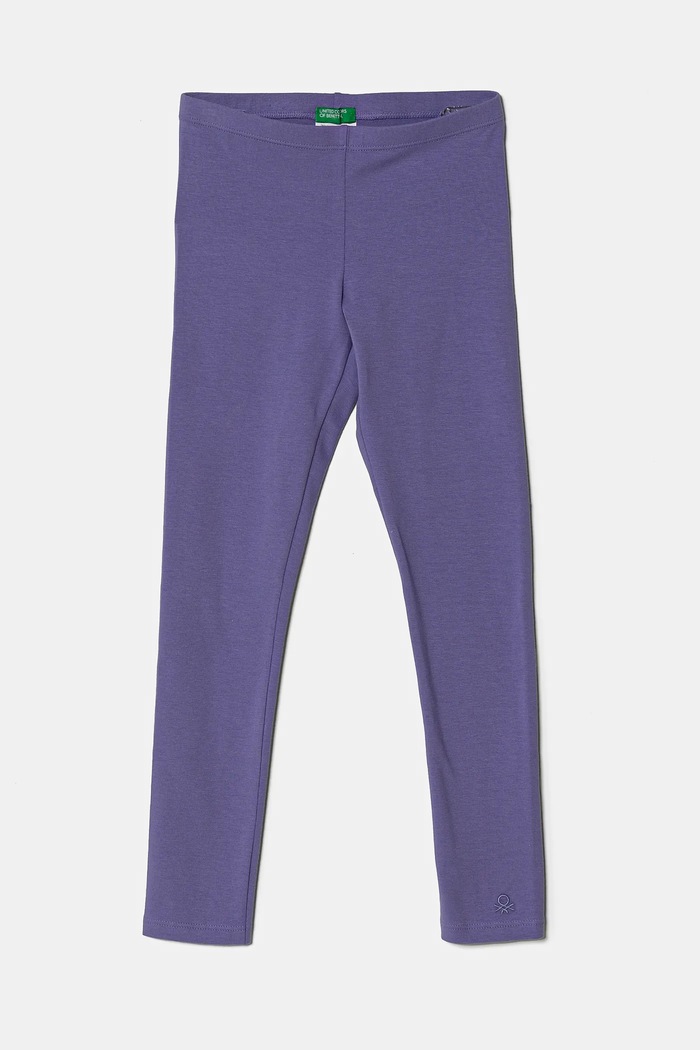 United Colors of Benetton legginsy dziecięce z elastanem fioletowy 3MT1CF02G.G.Season.PPYA