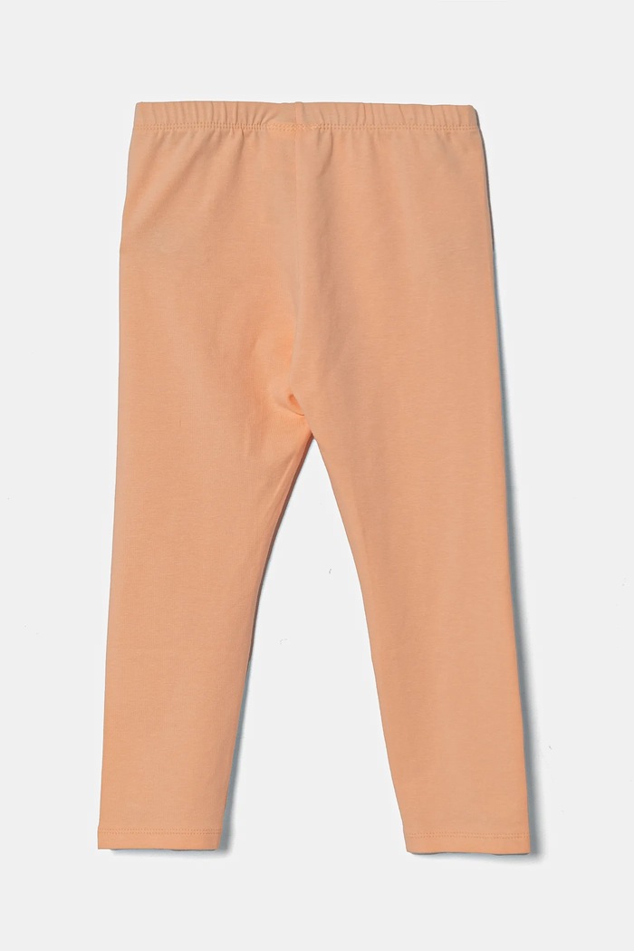 Detské legíny United Colors of Benetton 3MT1GF01L.P.Season.PPYA oranžová SS25