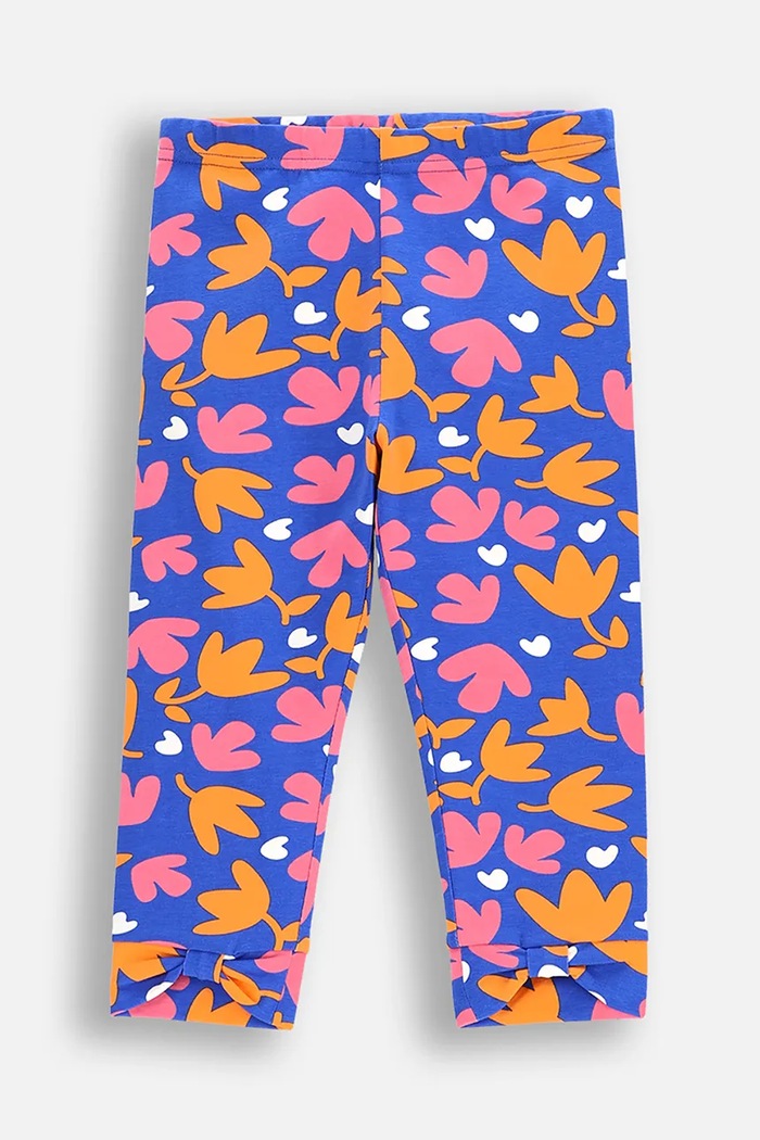 Coccodrillo Legginsy niebieski WC5122301FGK