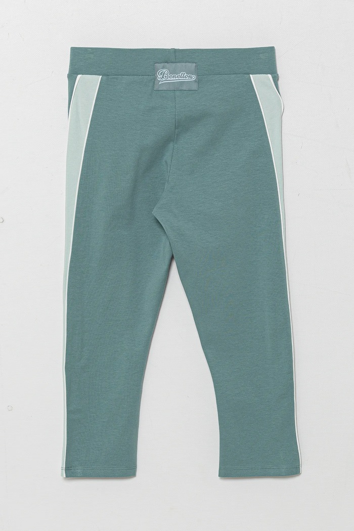 United Colors of Benetton legginsy dziecięce 3P4ZCF05Z.G.Seasonal turkusowy SS25