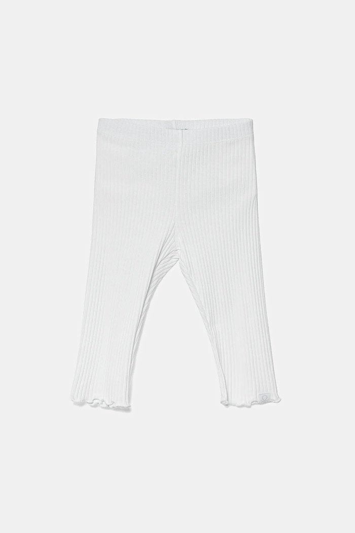 United Colors of Benetton legginsy dziecięce z elastanem biały 3F1AGF04K.P.Seasonal