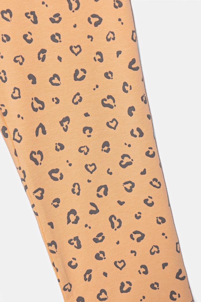 Dziewczynka United Colors of Benetton legginsy dziecięce 3SDSGF04U.P.Seasonal pomarańczowy