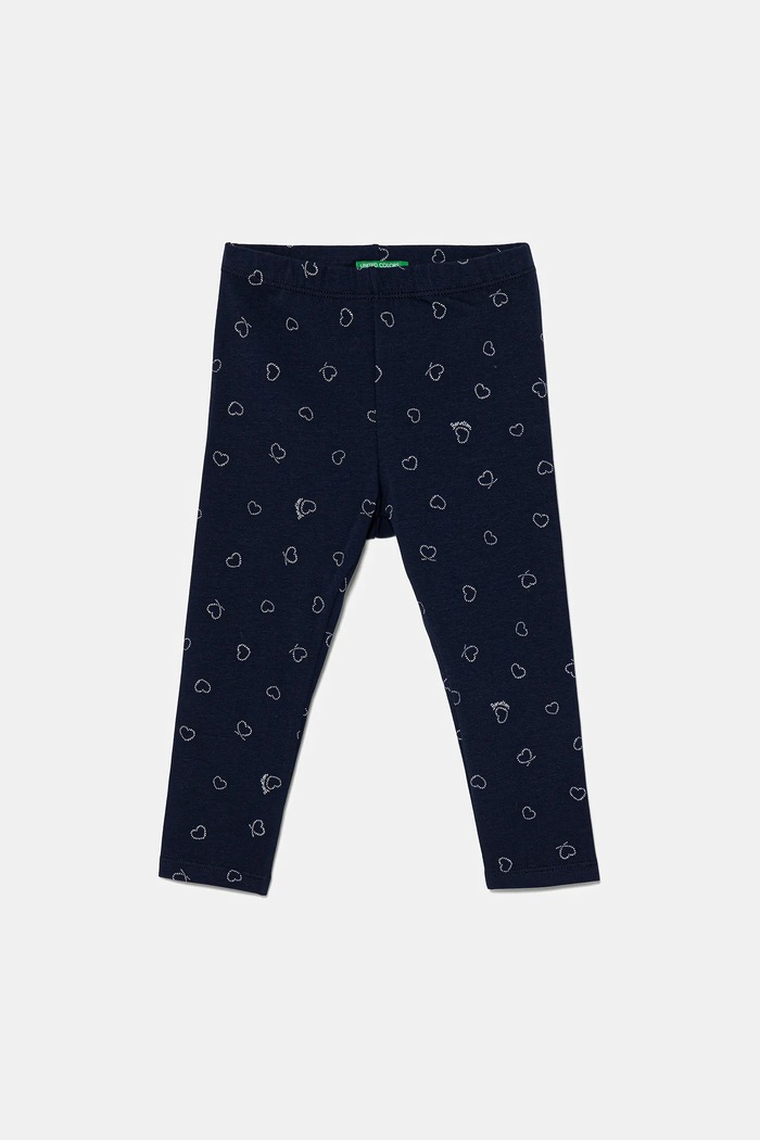 United Colors of Benetton Legginsy dziecięce granatowy 3SDSGF04U.P.Seasonal